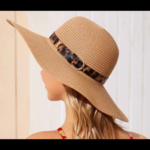 Accessories - 🟠Sun hat with cheetah belt